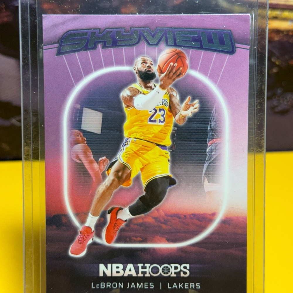 Nba Cards basketball Lebron James Lakers Hoops Skyview